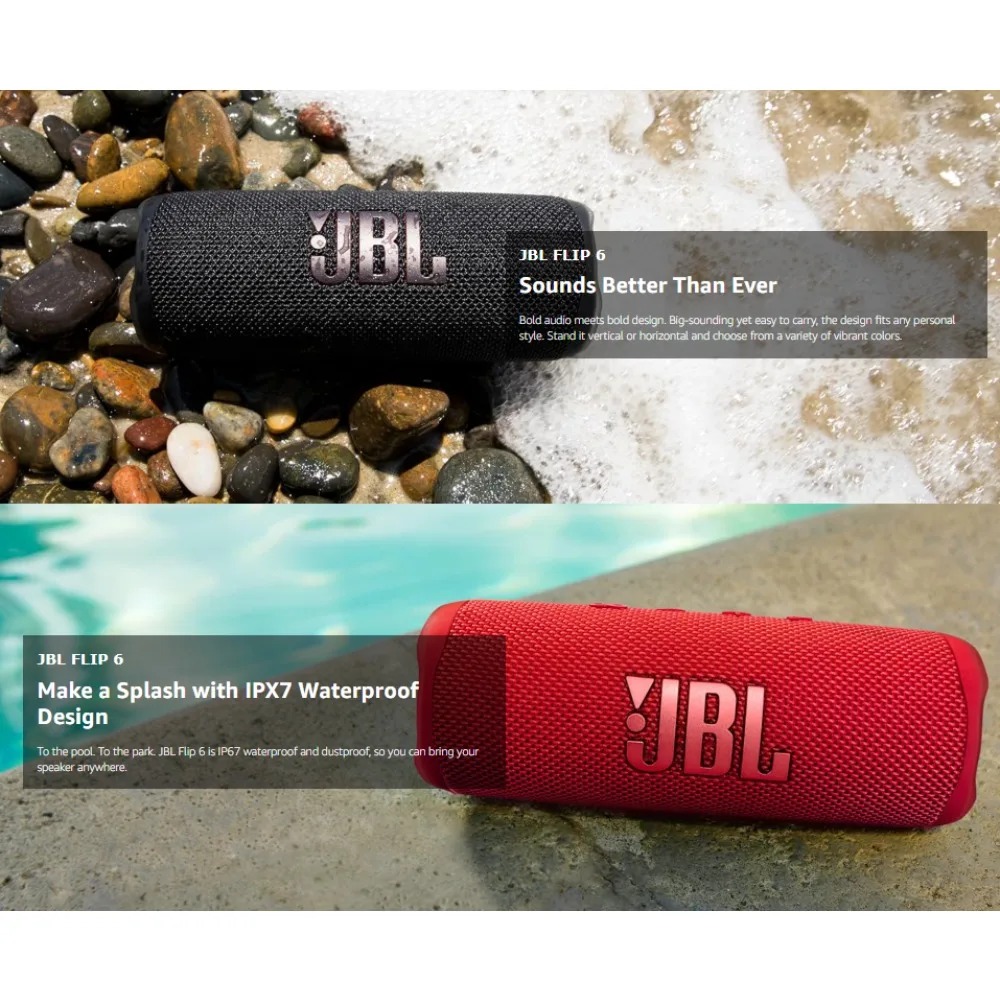 JBL FLIP6 Portable Bluetooth S - Jbl Speaker Flip 6 评论和价格